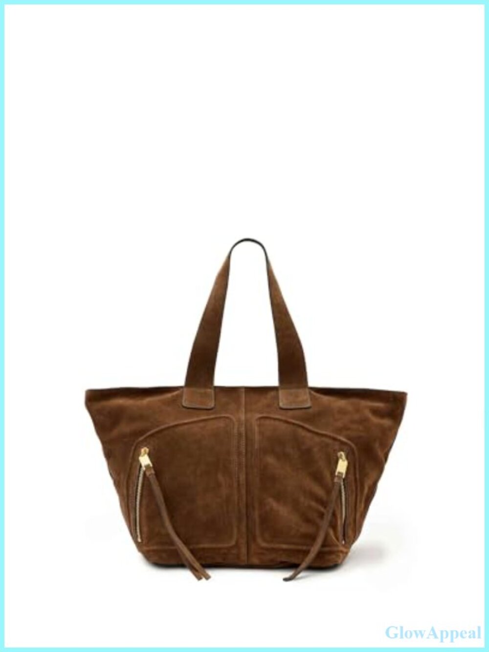 Suede Tote Bag Lightweight Hobo Handbag for Work Travel Everyday